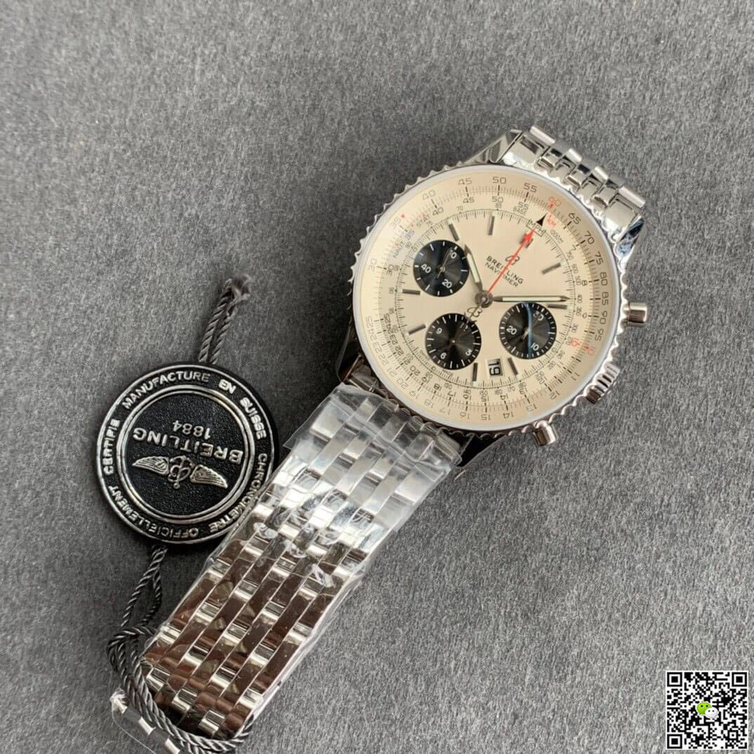 Replica Breitling Navitimer 1 B01 AB0121211G1A1 1:1 Best Edition GF Factory Stainless Steel