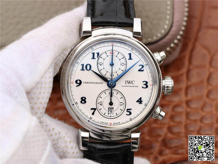 Replica IWC Da Vinci Laureus Sport For Good Foundation 1:1 Best Edition YL Factory White Dial