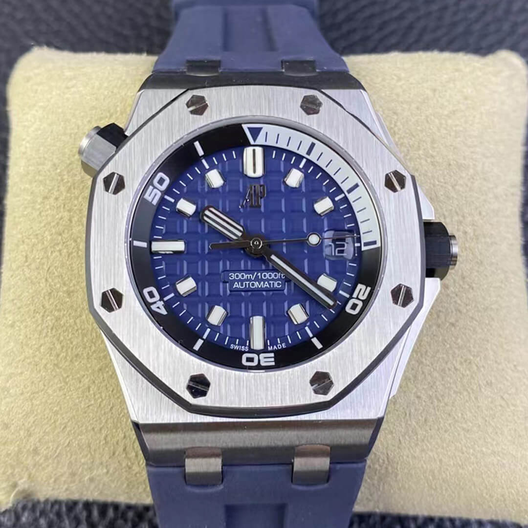 Replica Audemars P1g*et Royal Oak Offshore 15720ST.OO.A027CA.01 1:1 Best Edition ZF Factory Blue Dial