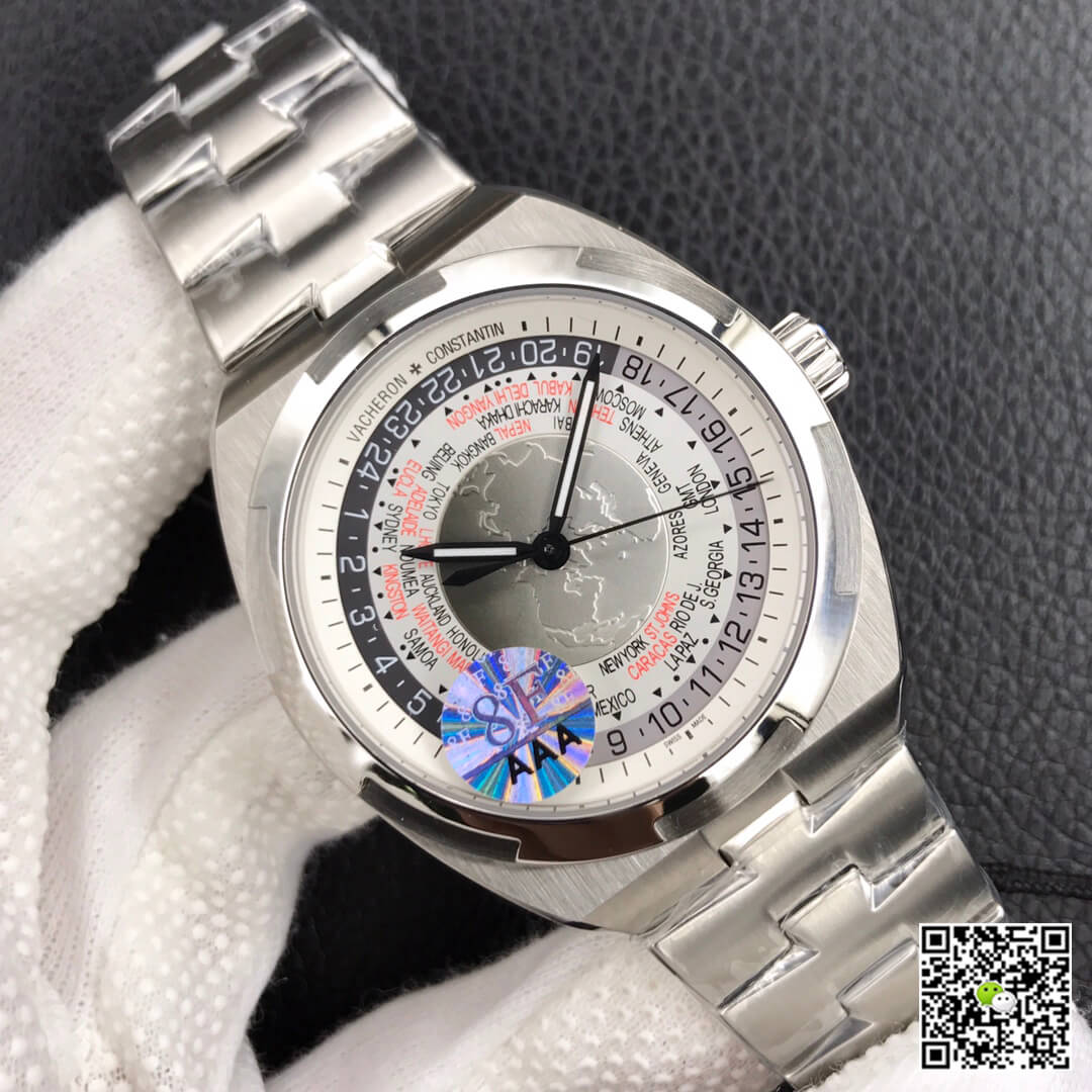 Replica Vacheron C0nstan1n Overseas 7700V/110A-B129 1:1 Best Edition 8F Factory Stainless Steel