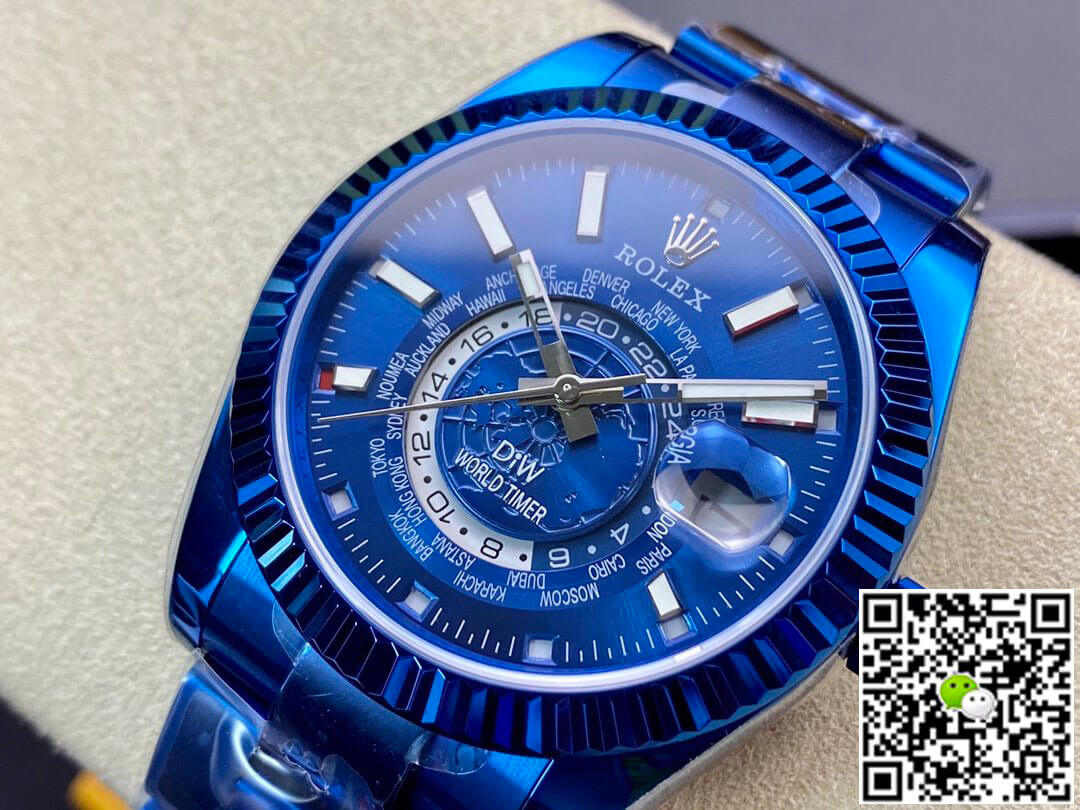 Replica R01ex Sky Dweller 40MM 1:1 Best Edition WWF Factory DIW Blue Dial