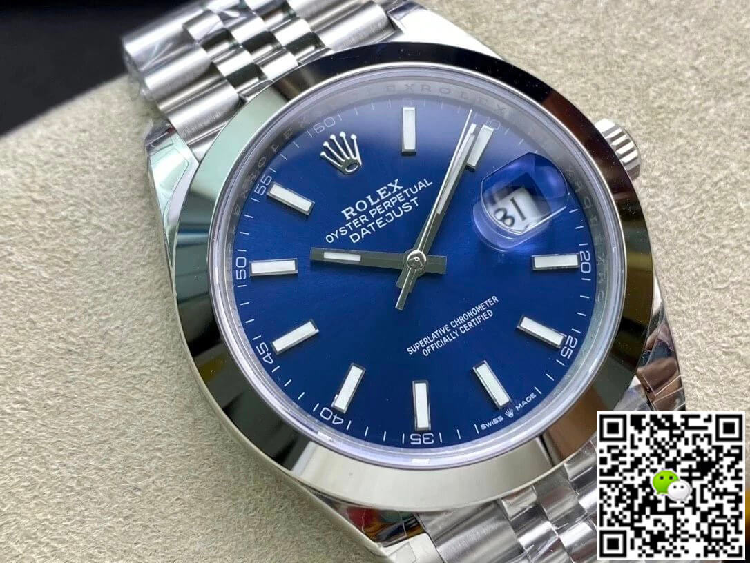 Replica R01ex Datejust M126300-0002 41MM 1:1 Best Edition VS Factory Blue Dial
