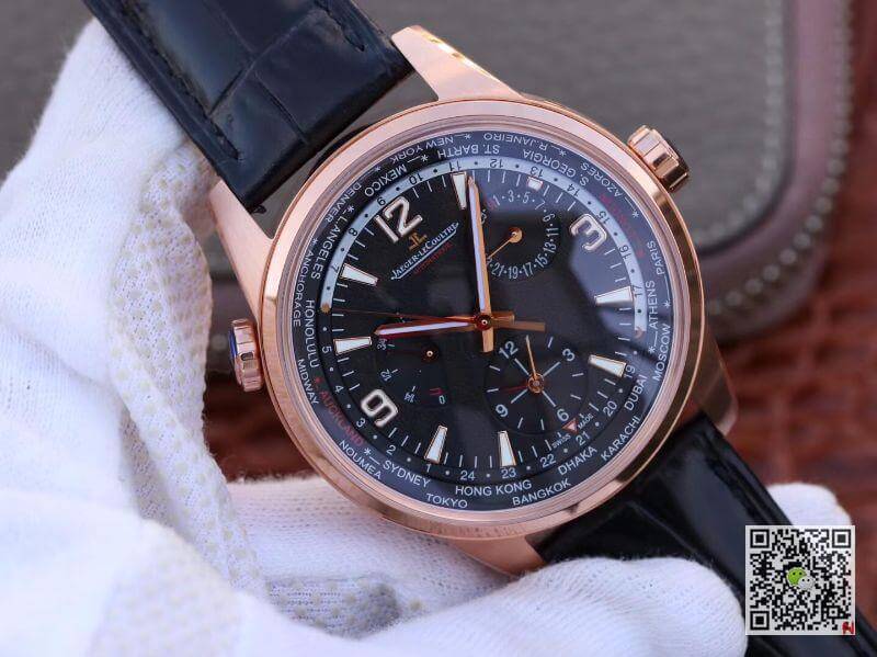 Replica Jaeger-LeCoultre Master Geographic 904847J TWA Factory 42mm 1:1 Best Edition Swiss ETA936