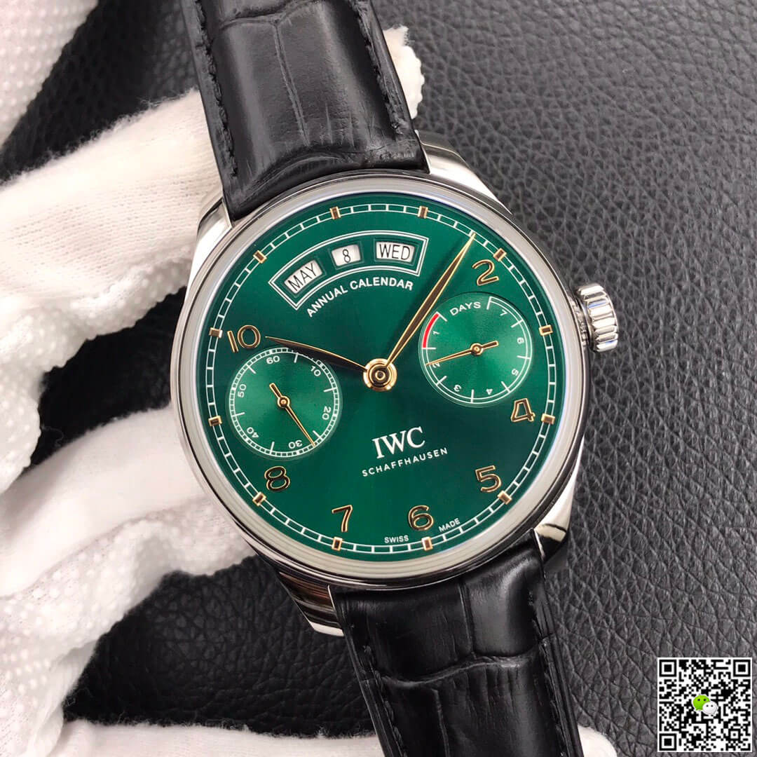 Replica IWC Portugieser IW503510 1:1 Best Edition ZF Factory Green Dial