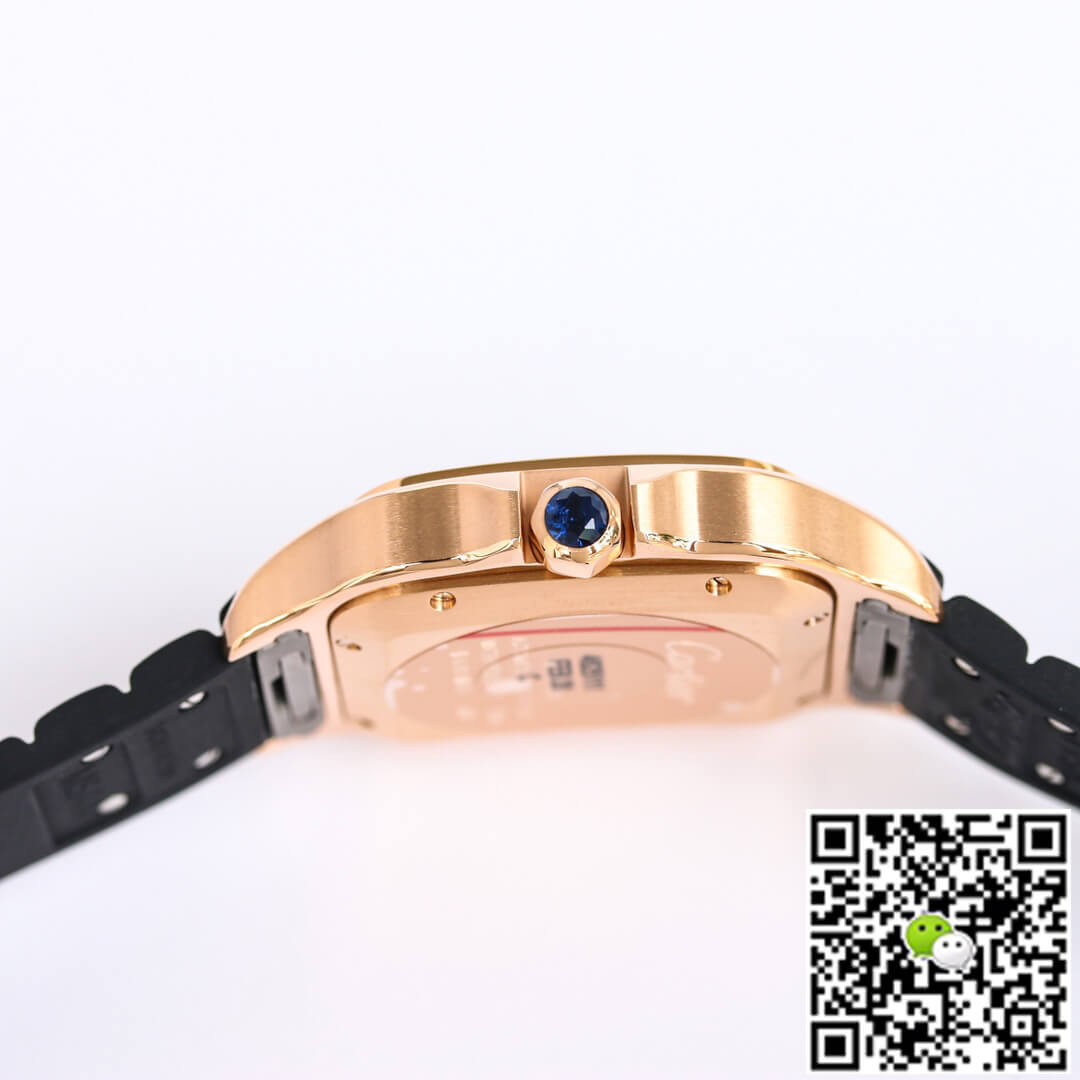 Ca*t1er Watch Rep Santos WGSA0007 1:1 Best Edition GF Factory V2 Rose Gold