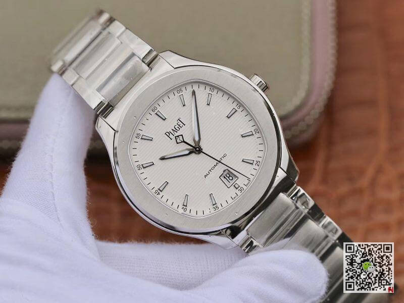 Replica Piaget Polo  S G0A41001 Stainless Steel 42mm MKS Factory 1:1 Best Edition Swiss ETA1110 White Textured Dial