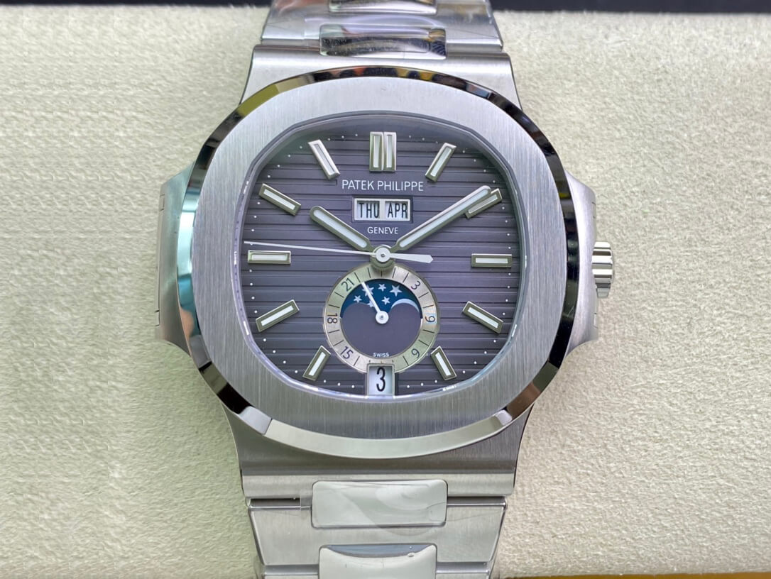 Replica Pat*k Phi1i*pe Nautilus 5726/1A-001 1:1 Best Edition PPF Factory Grey Dial