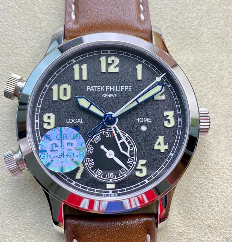 Replica Pat*k Phi1i*pe Calatrava 5524G-001 1:1 Best Edition GR Factory V2 Brown Strap