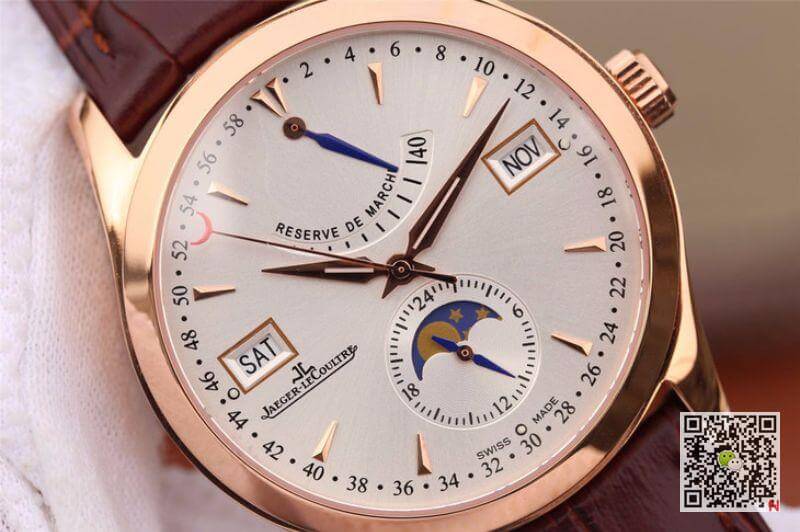 Replica Jaeger-LeCoultre Master Calendar Men Watches 1:1 Best Edition Swiss ETA866 White Dial