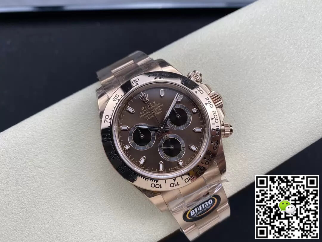 Replica R01ex Daytona M116505-0013 1:1 Best Edition BT Factory Chocolate Dial