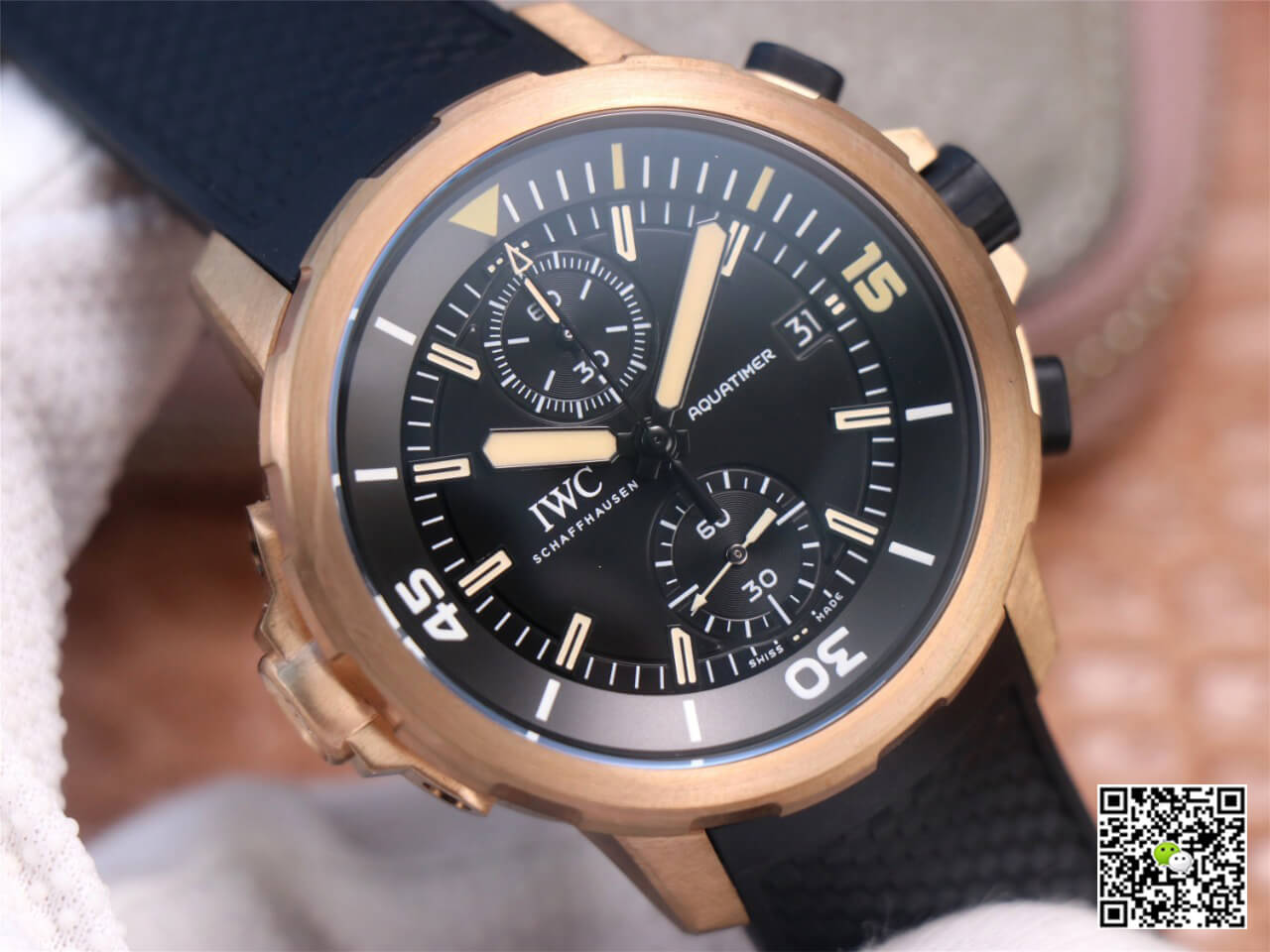 Replica IWC Aquatimer Darwin Adventure Tour Special Edition IW379503 1:1 Best Edition V6 Factory Bronze Alloy