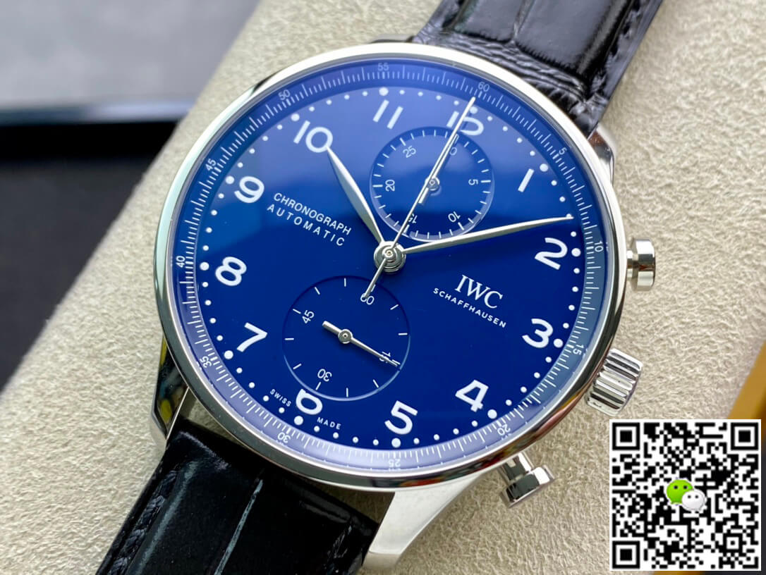 Replica IWC Portugieser IW371601 1:1 Best Edition ZF Factory Blue Dial
