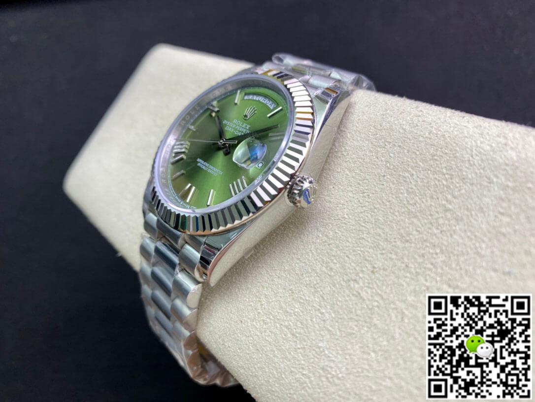 Replica R01ex Day Date M228239-0033 1:1 Best Edition EW Factory Olive Green Dial