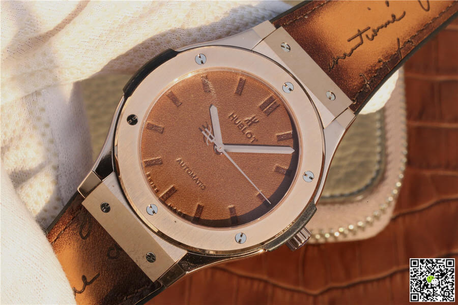 Replica Hublot Classic Fusion 511.OX.0500.VR.BER16 1:1 Best Edition TW Factory Cowhide Dial