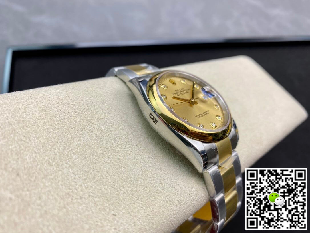 Replica R01ex Datejust M126203-0018 1:1 Best Edition EW Factory Champagne Dial