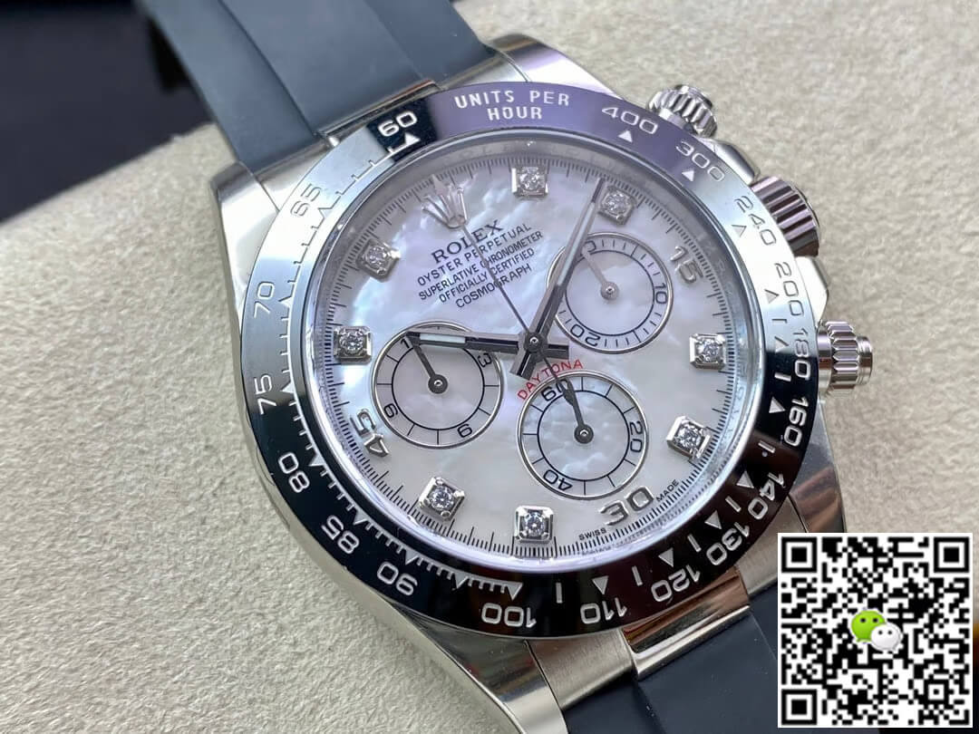Replica R01ex Cosmograph Daytona M116519LN-0026 1:1 Best Edition Clean Factory Rubber Strap