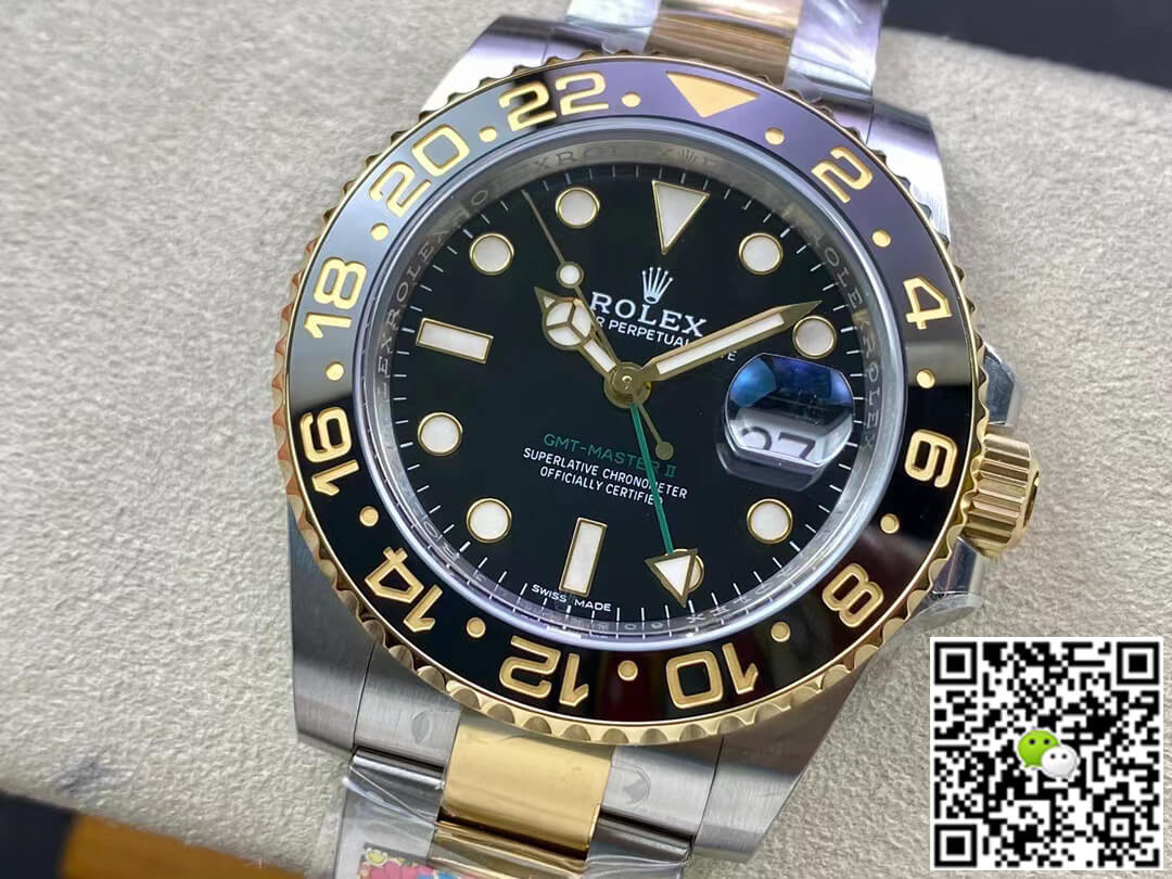 Replica R01ex GMT Master II 116713-LN-78203 1:1 Best Edition Clean Factory Black Dial