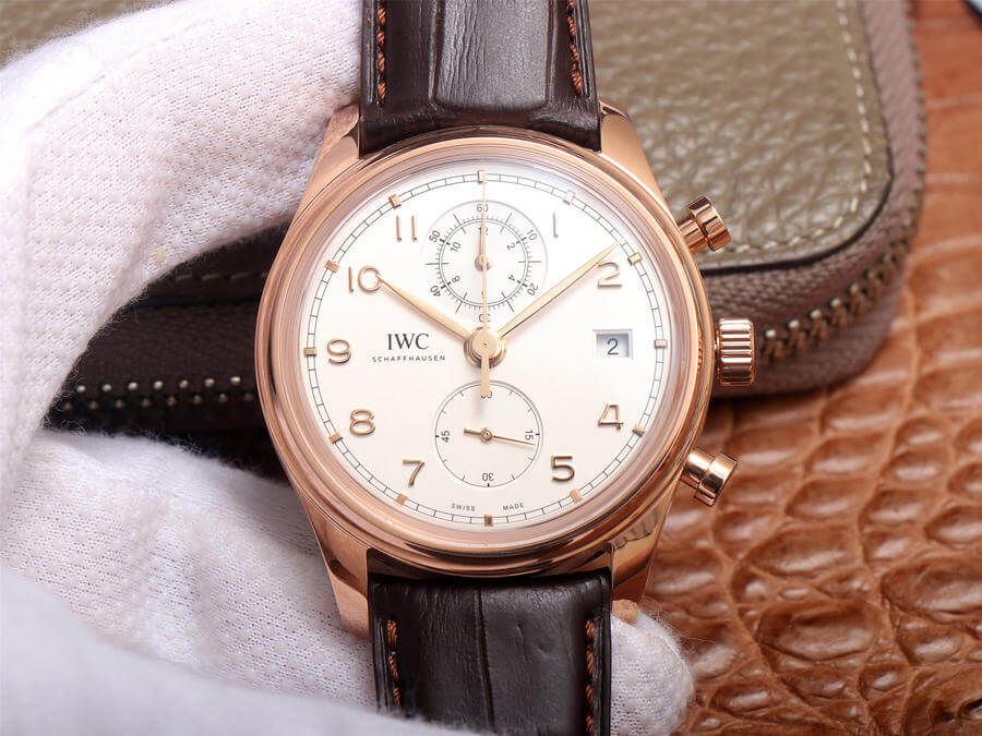 Replica IWC Portugieser IW390301 1:1 Best Edition ZF Factory White Dial