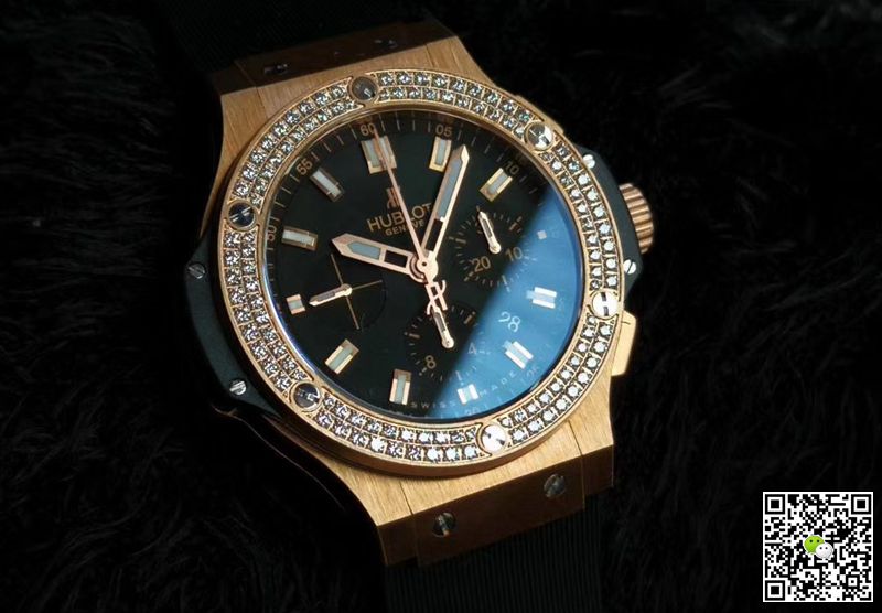 Replica Hublot Big Bang 301.PX.1180.RX.1104 1:1 Best Edition V6 Factory Rose Gold D1am0nd Swiss HUB4100