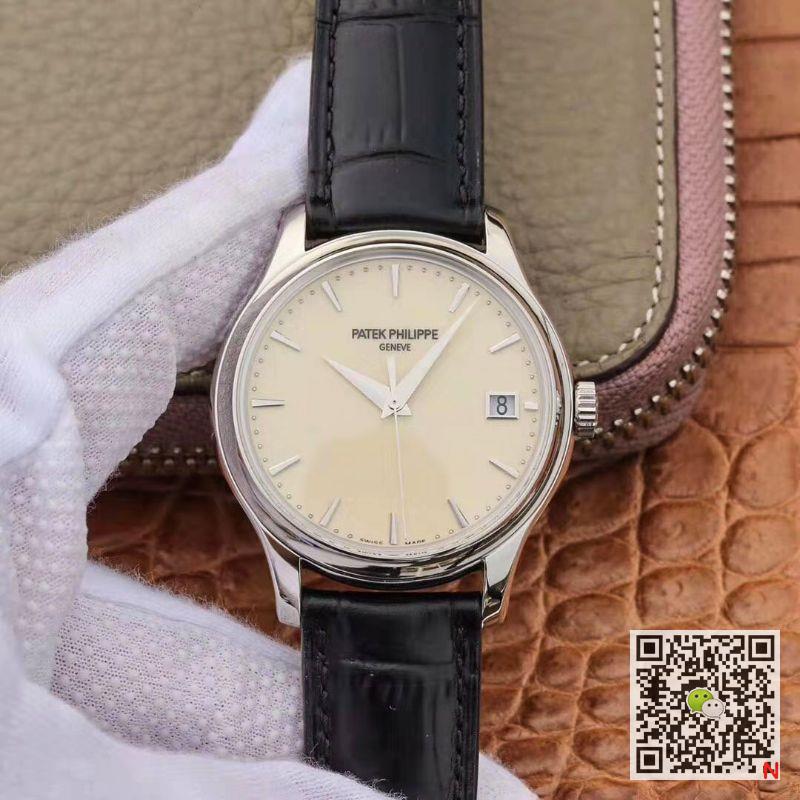 Replica Pat*k Phi1i*pe Calatrava 5227 ZF Factory 1:1 Best Edition White Dial Swiss Cal.324 SC