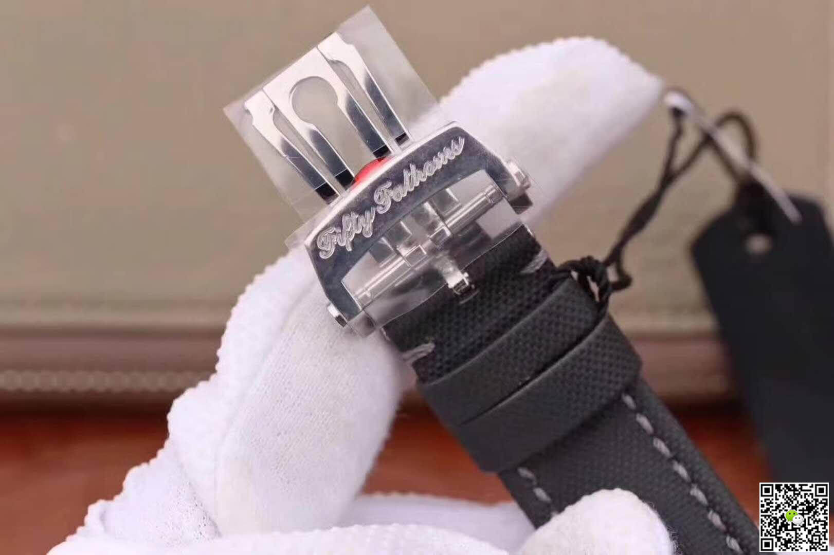 Replica Blancpain Fifty Fathoms 5015B-1130-52 ZF Factory 1:1 Best Edition Swiss ETA2836-2 S*perlumed Correct Textured Black Dial