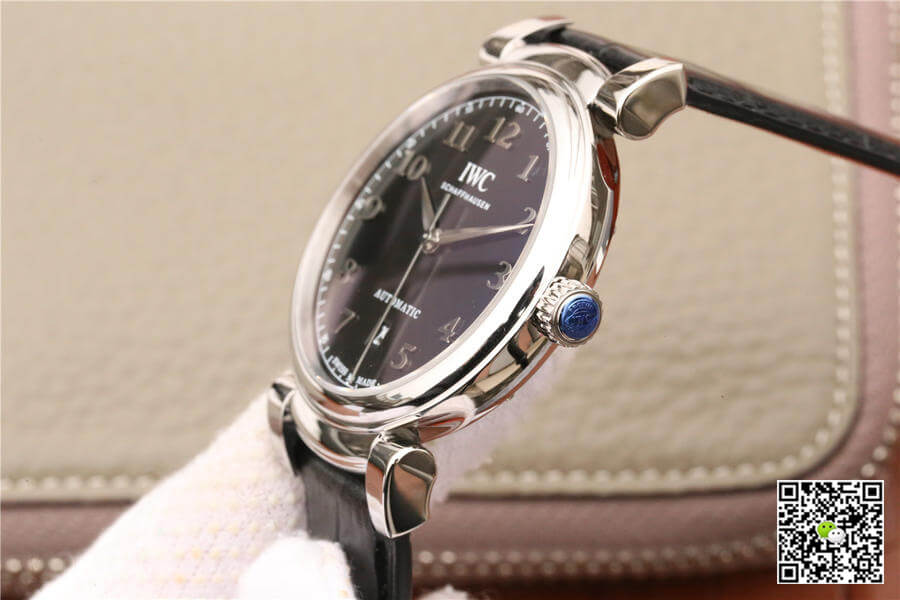 Replica IWC Da Vinci IW356601 1:1 Best Edition MKS Factory Black Dial