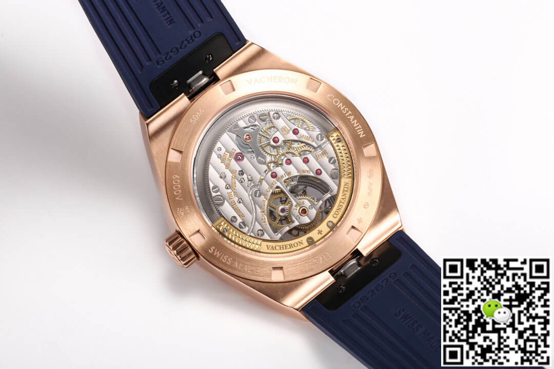 Replica Vacheron C0nstan1n Overseas Tourbillon 6000V/110R-B733 1:1 Best Edition BBR Factory Rubber Strap