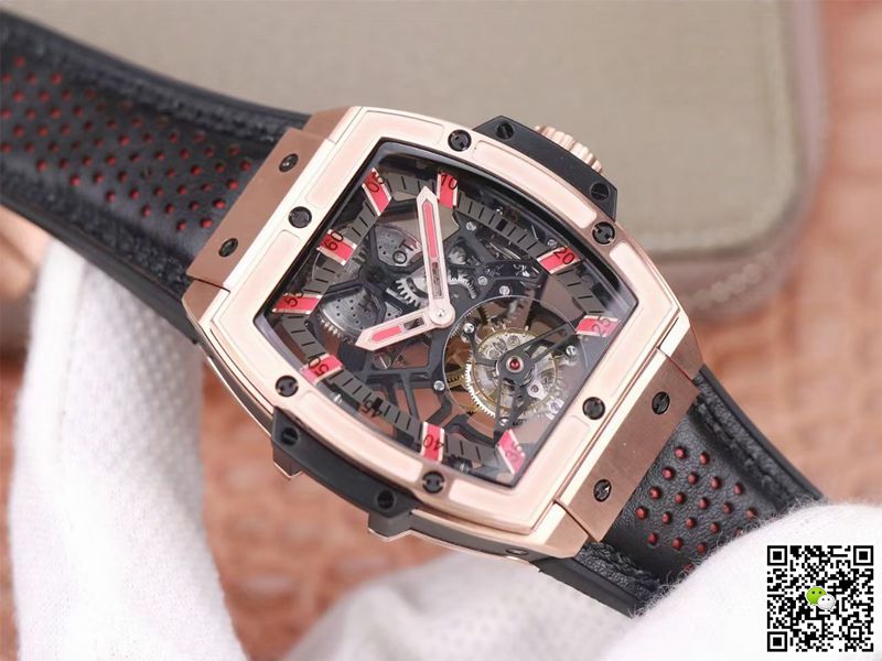 Hublot Replica Masterpiece Tourbillon 906.OX.0123.VR.AES13 1:1 Best Edition JB Factory Skeletonized Dial Swiss HUB 9006