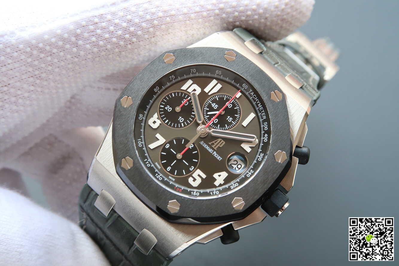 Replica Audemars P1g*et Royal Oak Offshore 26219IO.OO.D005CR.01 1:1 Best Edition JF Factory Grey Dial