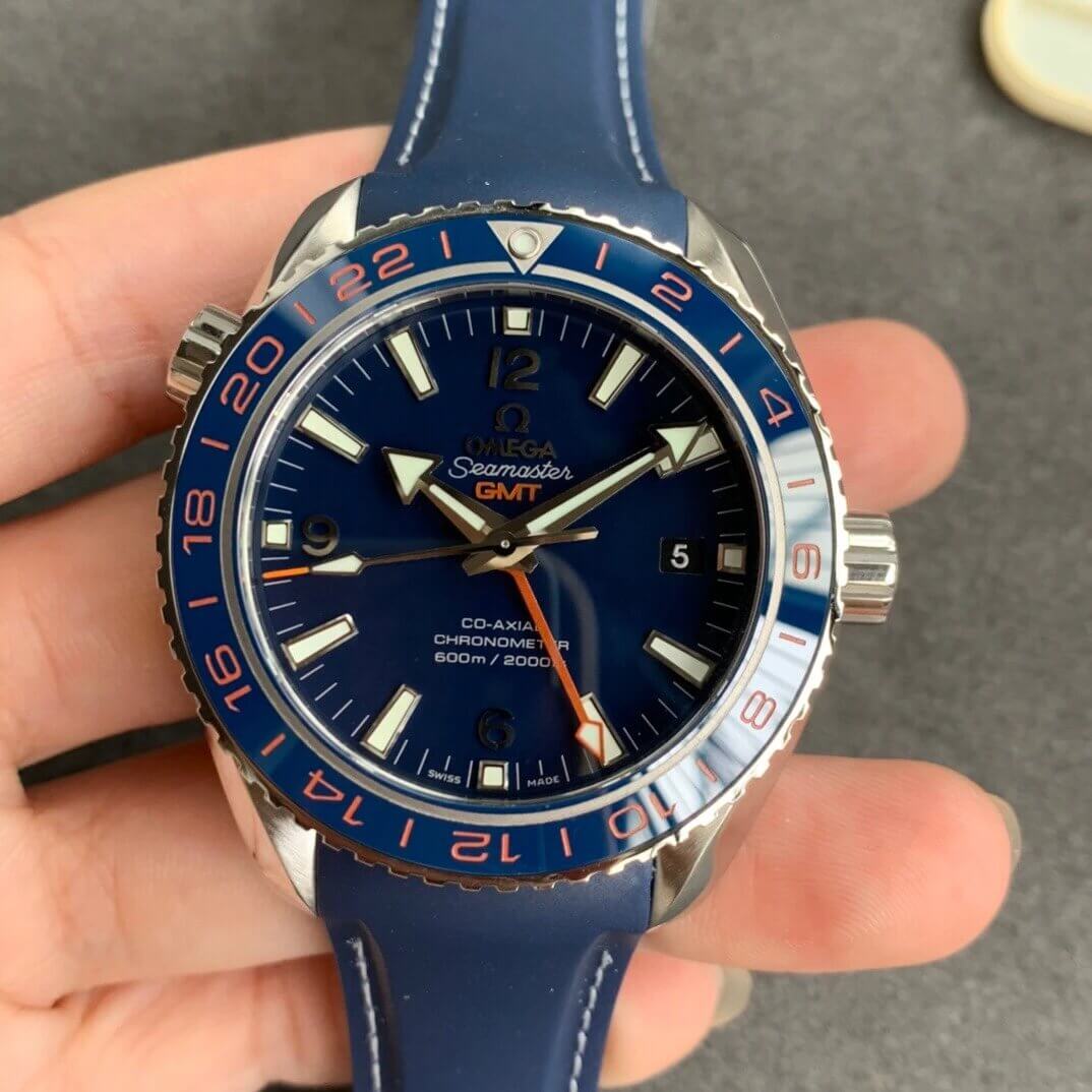 Replica 0me*ga Seamaster 232.32.44.22.03.001 1:1 Best Edition VS Factory Blue Dial