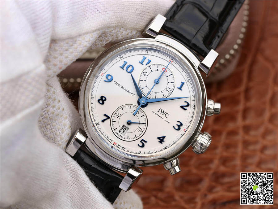 Replica IWC Da Vinci Laureus Sport For Good Foundation 1:1 Best Edition YL Factory White Dial