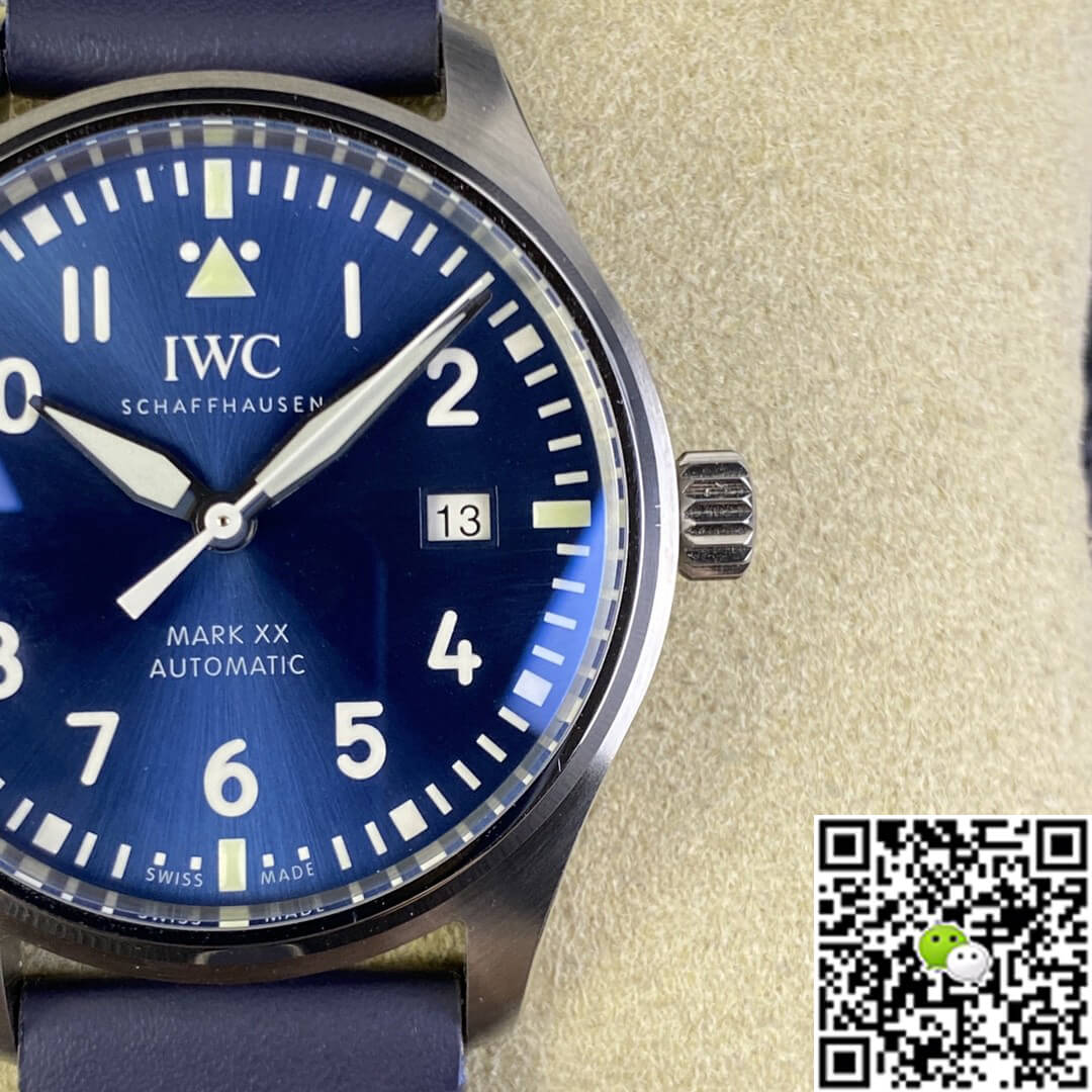Replica IWC Pilot IW328203 1:1 Best Edition M+ Factory Blue Dial