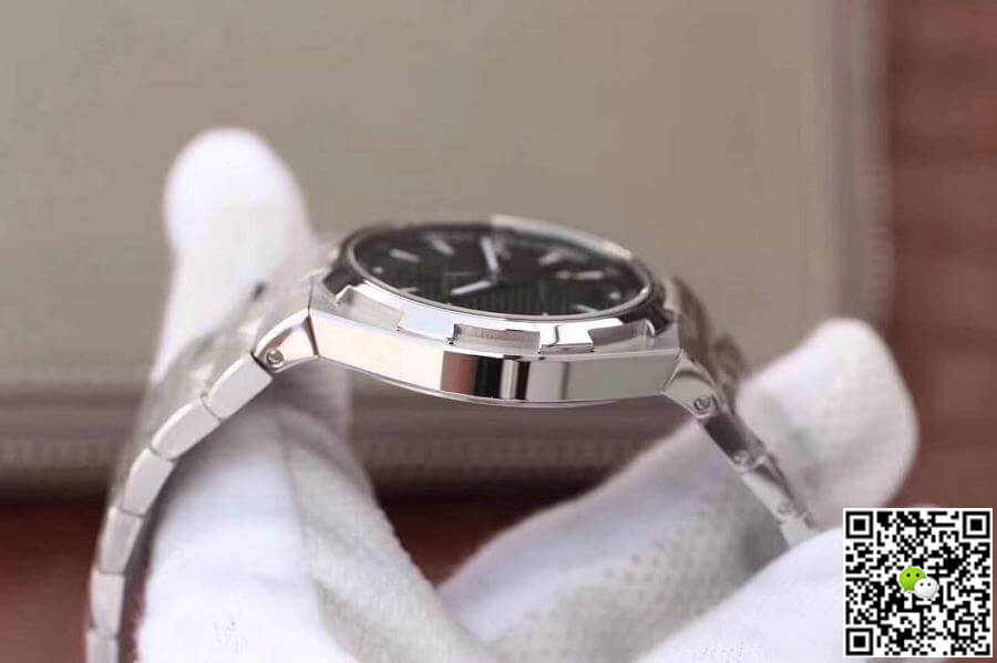 Vacheron C0nstan1n Replica Overseas 47040 JJ Factory 1:1 Best Edition Swiss ETA9015 Black Dial