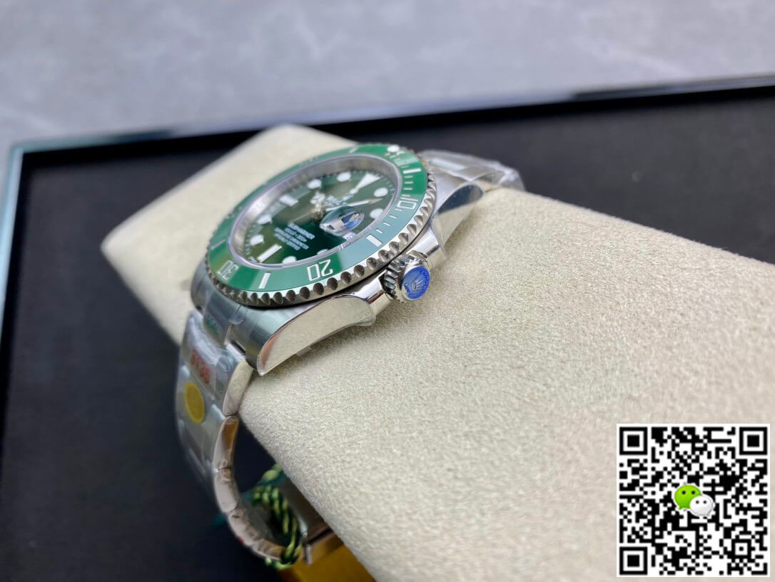 R01ex Submariner Replica 116610LV-97200 1:1 Best Edition ZF Factory Green Dial Stainless Steel Strap
