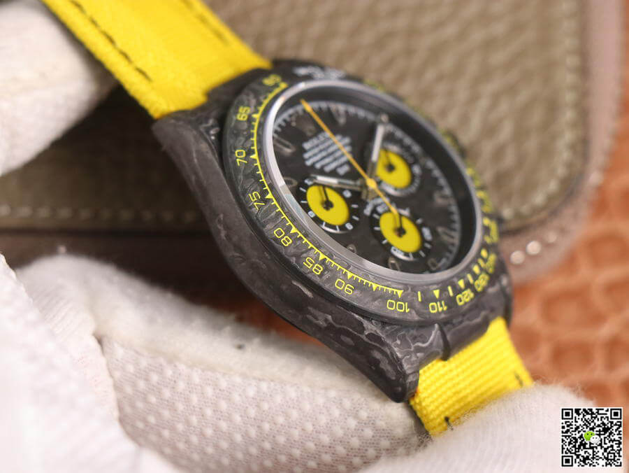Replica R01ex Daytona Diw Retrofit Version 1:1 Best Edition WWF Factory Carbon Fiber Dial