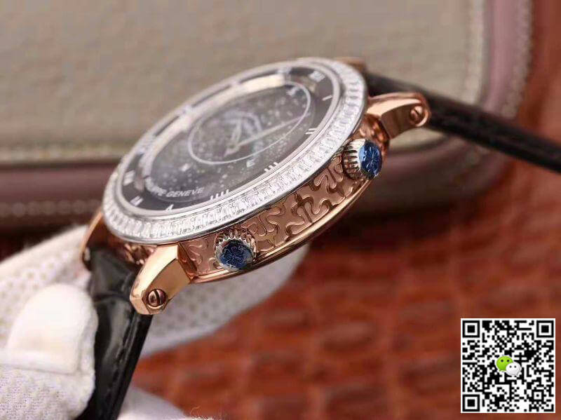 Replica Pat*k Phi1i*pe Grand Complications 5102PR TW Factory 1:1 Best Edition Swiss ETA240 Black Dial