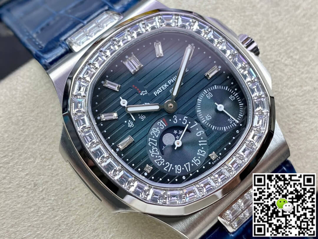 Replica Pat*k Phi1i*pe Nautilus 5724G-001 1:1 Best Edition GR Factory Blue Strap