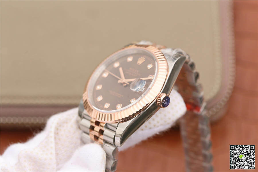 Replica R01ex Datejust M126331-0004 1:1 Best Edition EW Factory Brown Dial