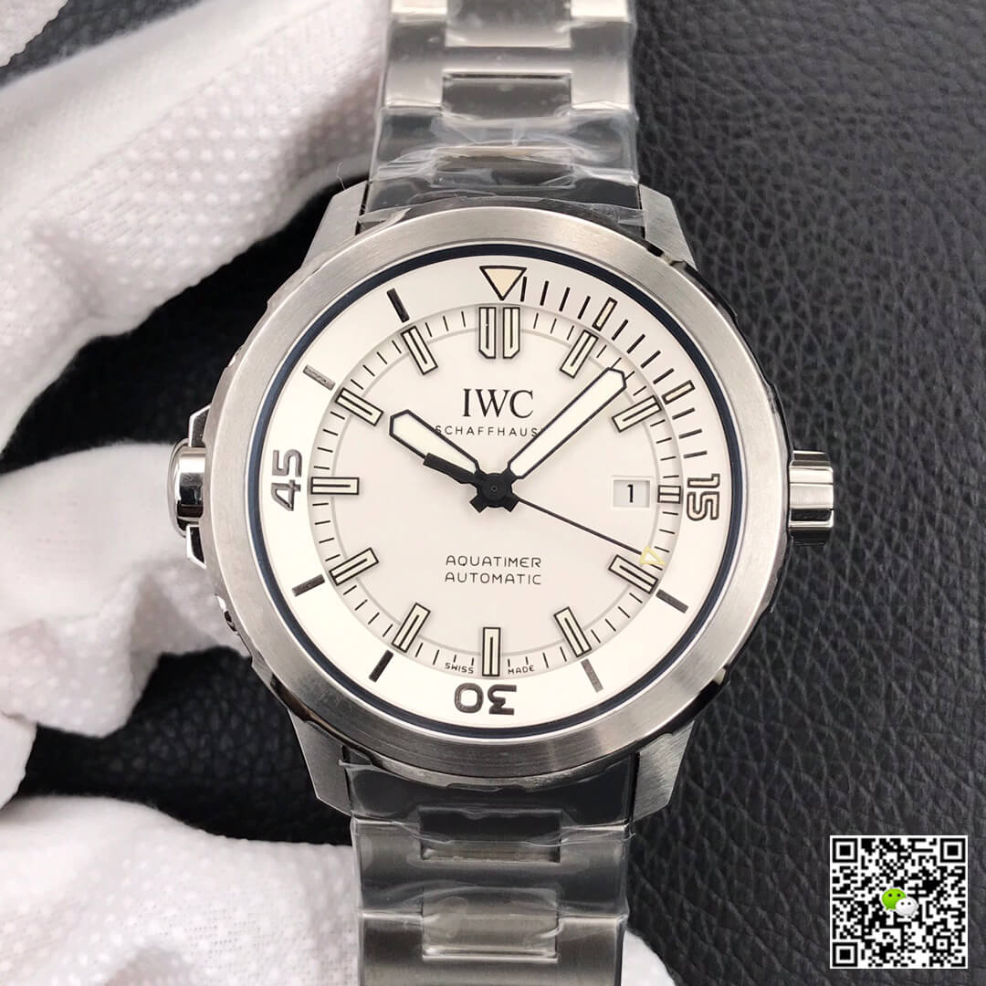Replica IWC Aquatimer IW329004 1:1 Best Edition V6 Factory Silver White Dial