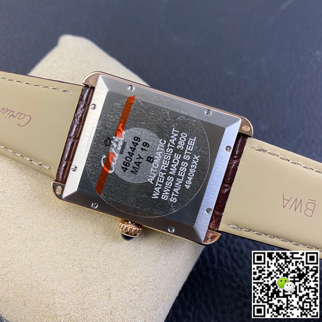 Replica Ca*t1er Tank W5200026 1:1 Best Edition AF Factory Rose Gold Case