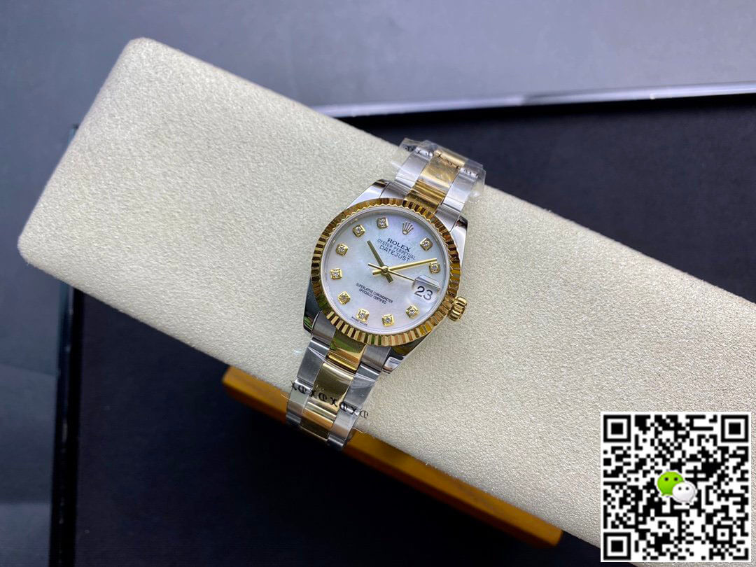 Replica R01ex Datejust M278273-0027 31MM 1:1 Best Edition EW Factory D1am0nd-set Dial