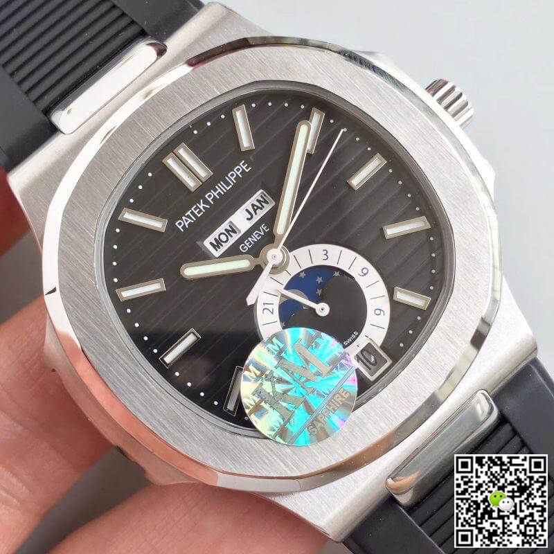 Pat*k Phi1i*pe Replica Nautilus 5726A-001 KM Factory 1:1 Best Edition Swiss ETA 324A