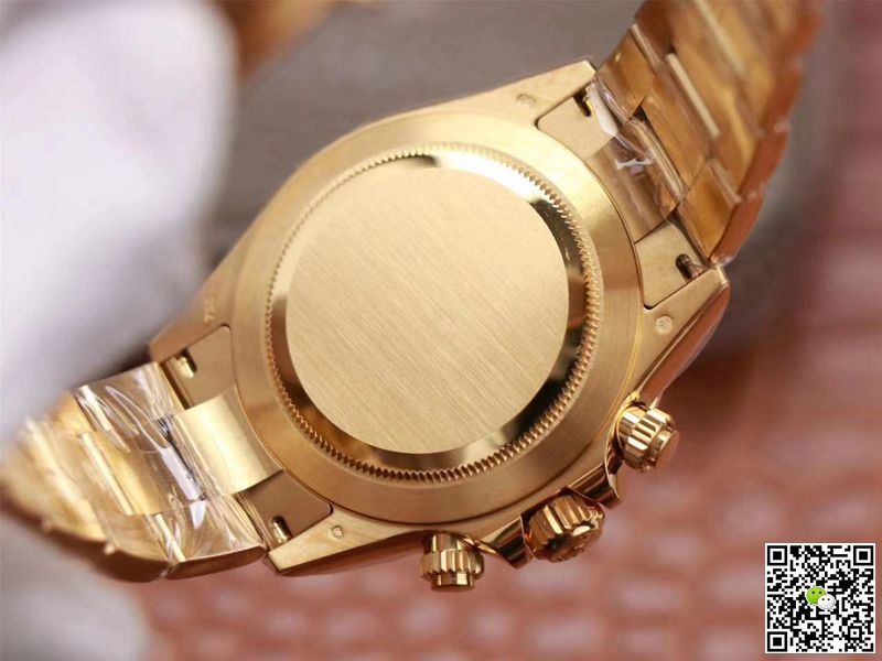 R01ex Daytona Replica M116508-0009 1:1 Best Edition Noob Factory Black Dial Swiss ETA4130