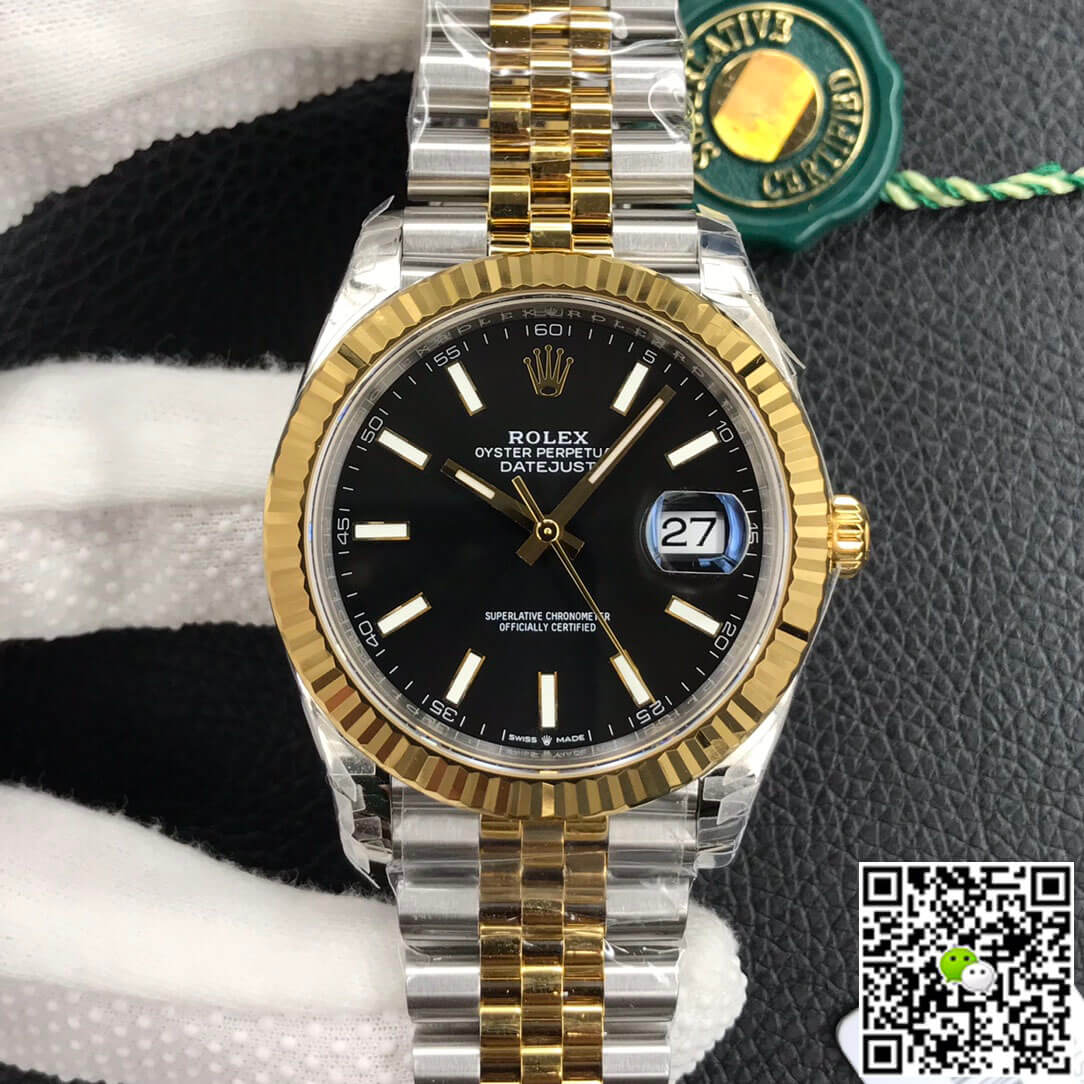 Replica R01ex Datejust M126333-0014 1:1 Best Edition VS Factory Black Dial