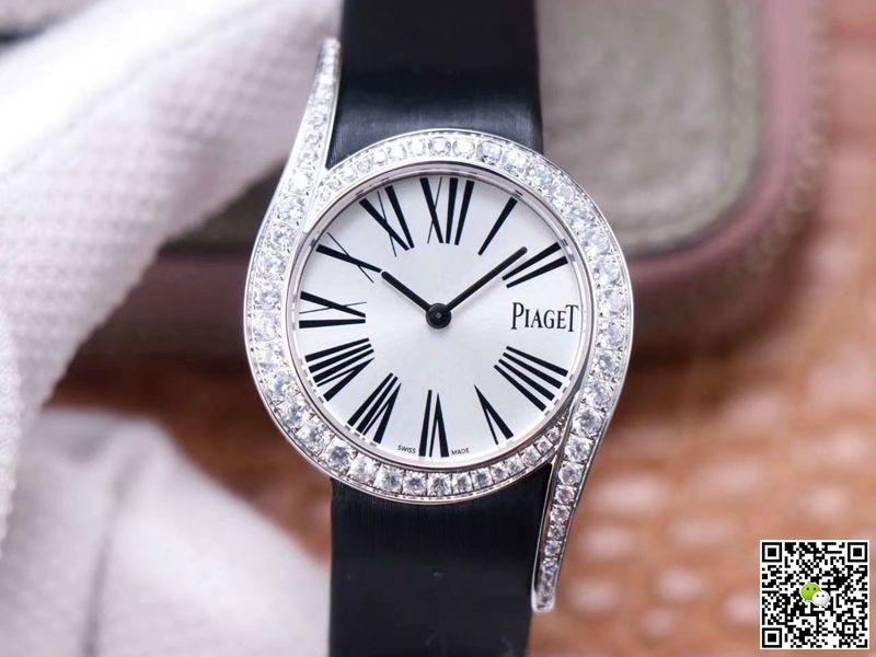 Replica Piaget Limelight Gala G0A42150 1:1 Best Edition ZF Factory White Gold D1am0nd Swiss Quartz Movement