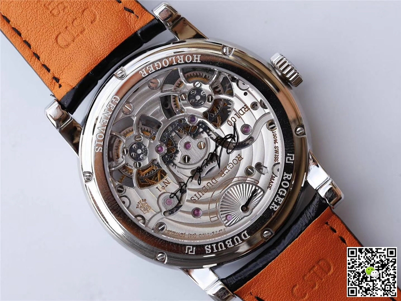 Replica Roger Dubuis Hommage RDDBHO0562 1:1 Best Edition JB Factory Silver Dial Swiss RD100