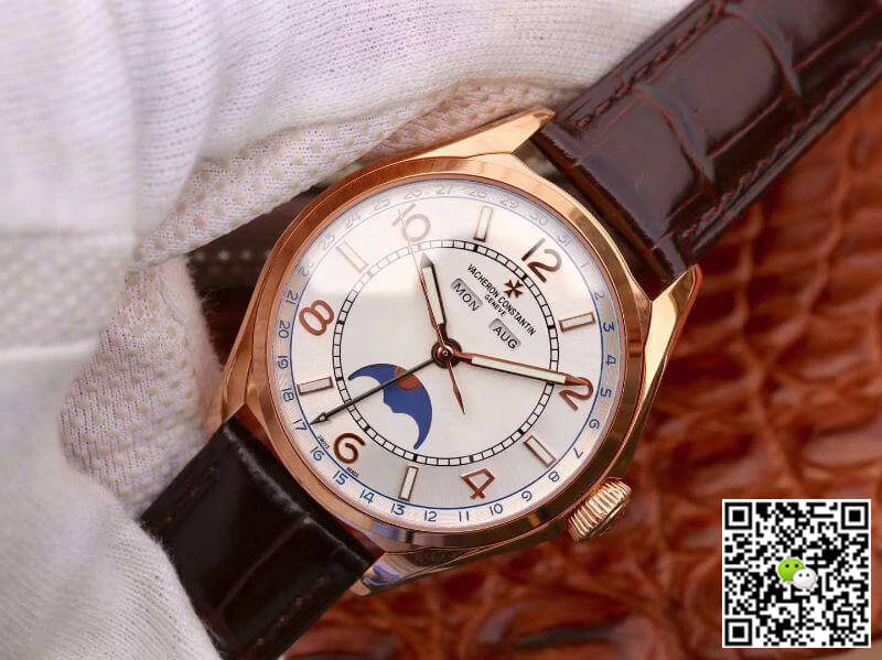 Replica Vacheron C0nstan1n FiftySix Day-Date 4000E/000R-B438 1:1 Best Edition Swiss ETA2460-QCL