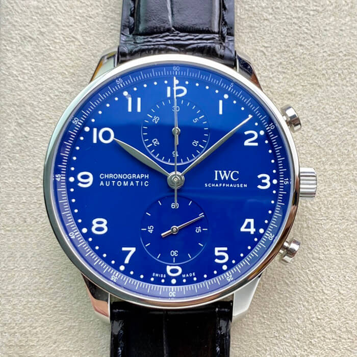 Replica IWC Portugieser IW371601 1:1 Best Edition ZF Factory Blue Dial