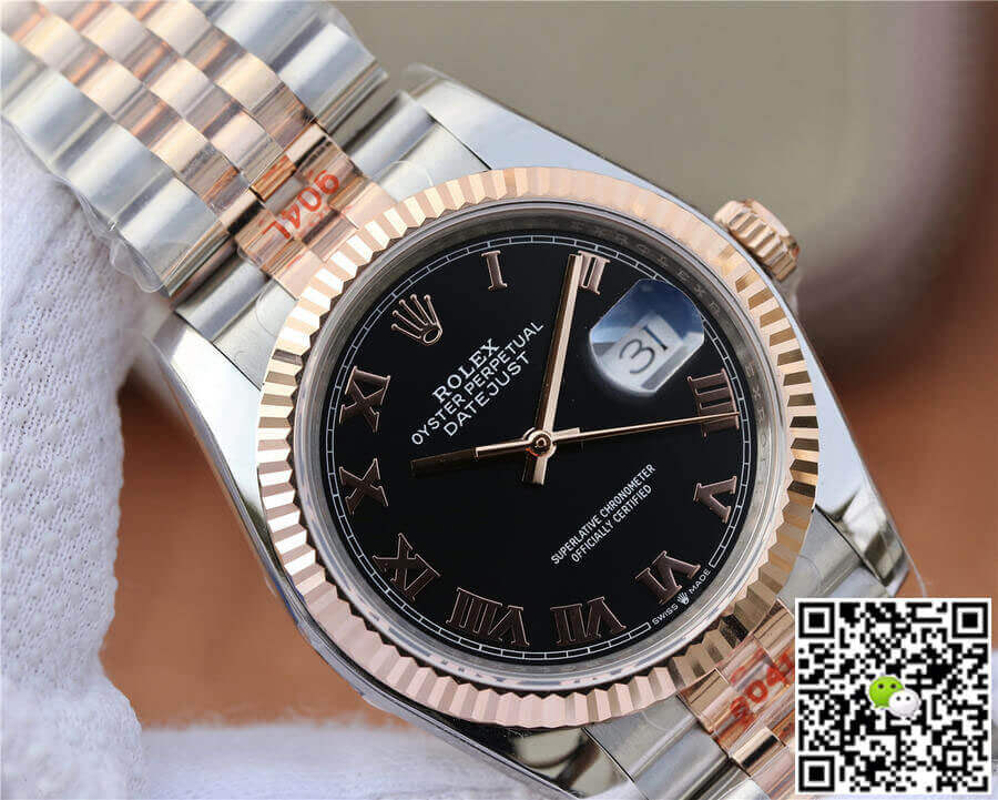 Replica R01ex Datejust 116231 36MM 1:1 Best Edition GM Factory Black Dial