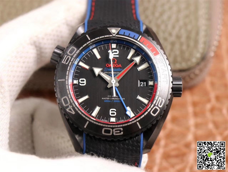 Replica 0me*ga Seamaster 215.92.46.22.01.004 1:1 Best Edition VS Factory Black Dial Swiss ETA8906